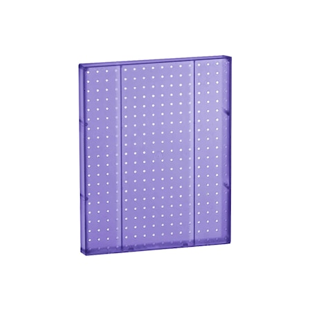 Azar Displays 16"W x 20.25"H Pegboard Panel - One sided, PK2 771620-PUR